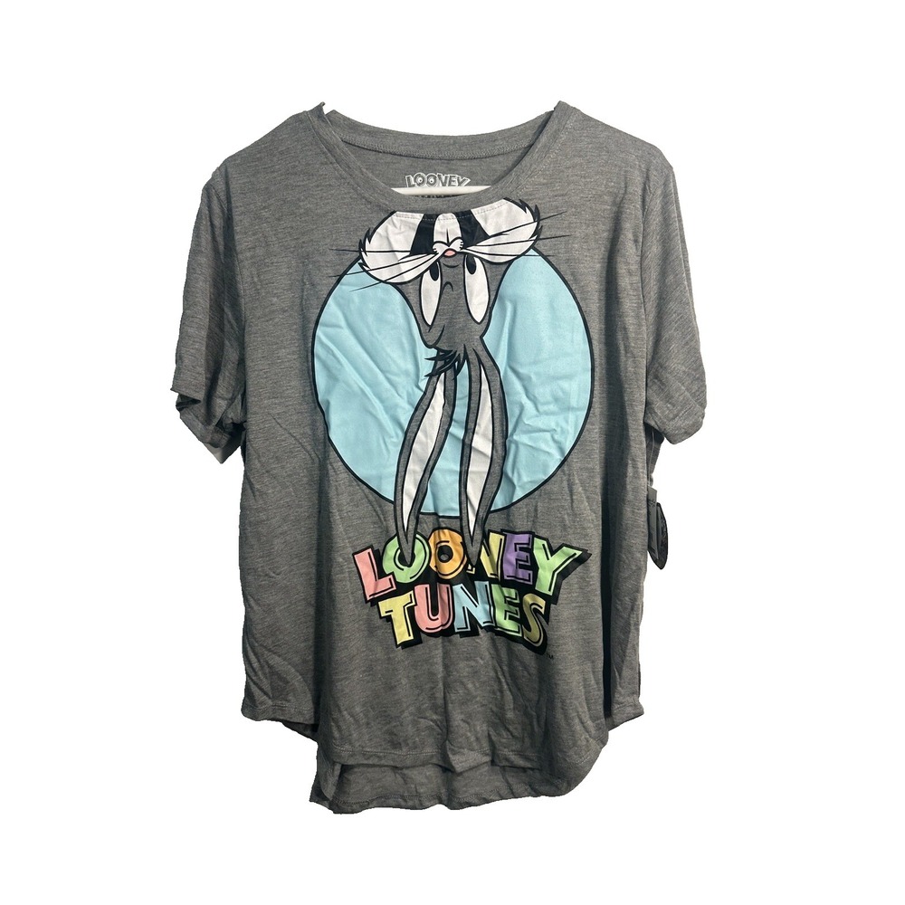 looney tunes short sleeve shirt bugs bunny size XXL 2XL 19